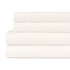 Briarwood Home Brushed Flannel Sheet Set - Turkish Cotton Flannel Bedding Set Perfect For A Cold Night, Durable Warm, Deep Pocket & Breathable Flannel Sheets & Pillow Set (Full, Ivory)