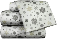 Briarwood Home Brushed Flannel Sheet Set - Turkish Cotton Flannel Bedding Set Perfect For A Cold Night, Durable Warm, Deep Pocket & Breathable Flannel Sheets & Pillow Set (Full, Ivory)