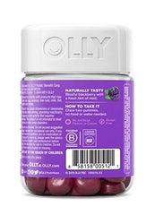 OLLY Sleep Melatonin Gummy, All Natural Flavor and Colors with L Theanine, Chamomile, and Lemon Balm, 3 mg per Serving, 25 Day Supply (50 Count)