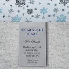 Briarwood Home Brushed Flannel Sheet Set - Turkish Cotton Flannel Bedding Set Perfect For A Cold Night, Durable Warm, Deep Pocket & Breathable Flannel Sheets & Pillow Set (Full, Ivory)