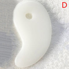 Beeswax/Jade Guasha Scraping Massage Scraper Face Massager Acupuncture Gua Sha Board Acupoint Face Eye Care SPA Massage Tool